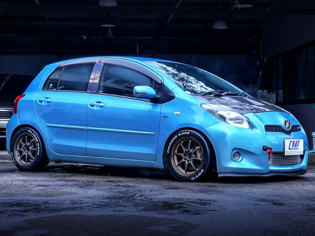 FRONT EXTERIOR of 300HP XP90 TOYOTA YARIS.