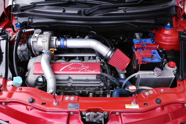 M16A 1600cc ENGINE With HKS SUPERCHARGER.