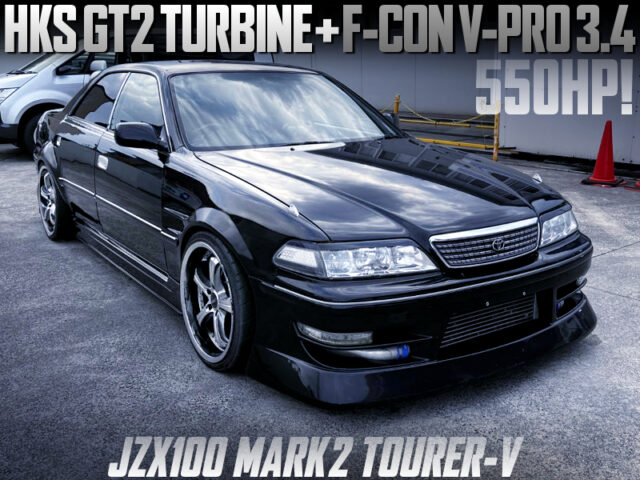 550HP HKS GT2 TURBOCHARGED WIDEBODY JZX100 MARK 2 TOURER-V.