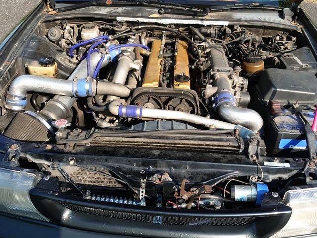 3.0L 1.5JZ ENGINE With STOCK TWIN TURBO.
