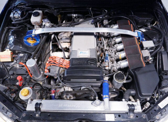 2JZ-GE 3.0L ENGINE With 6-THROTTLE BODY.