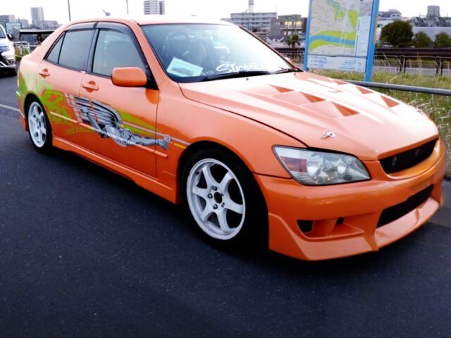 FRONT EXTERIOR of FAST FURIOUS STYLE LOOK ALTEZZA.