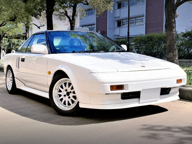FRONT EXTERIOR of 1st Gen AW11 TOYOTA MR2.