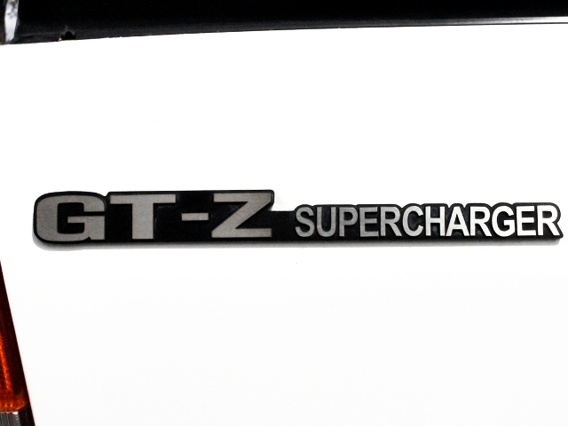 GT-Z SUPERCHARGER EMBLEM.