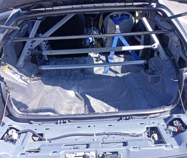WELDED ROLL CAGE of EG6 CIVIC SiR2 INTERIOR.
