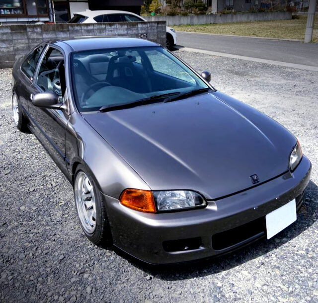 FRONT EXTERIOR of EJ1 CIVIC COUPE.