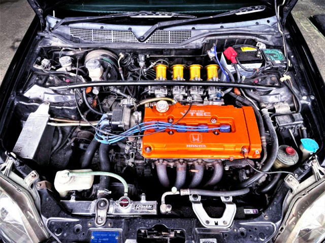 B16A VTEC With TODA 1.8L STROKER KIT and ITBs.