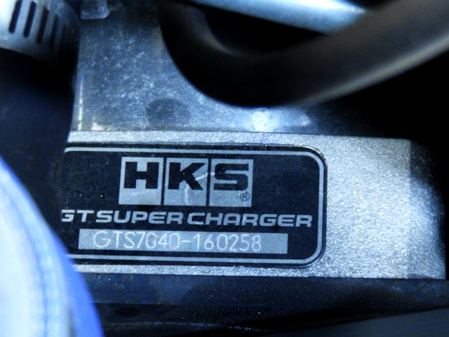 HKS GTS7040 SUPERCHARGER.