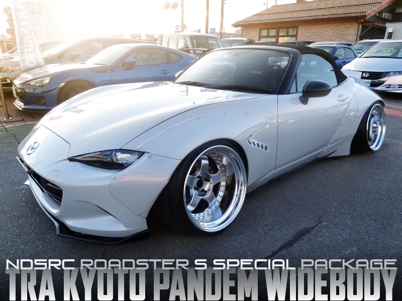 PANDEM WIDEBODY and STANCED ND5RC ROADSTER S-SPECIAL PACKAGE.