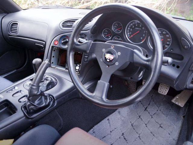 INTERIOR DASHBOARD of FD3S RX7 TYPE R2.