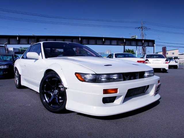 FRONT EXTERIOR of WONDER WIDE ARCHES S13 SILVIA Q's.