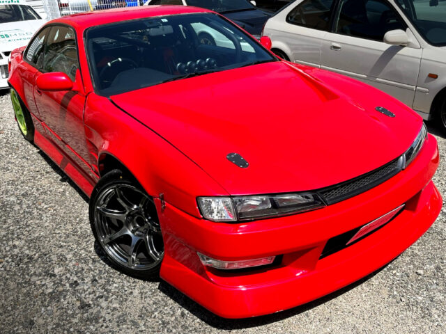 FRONT EXTERIOR of LATE-MODEL S14 SILVIA Ks.