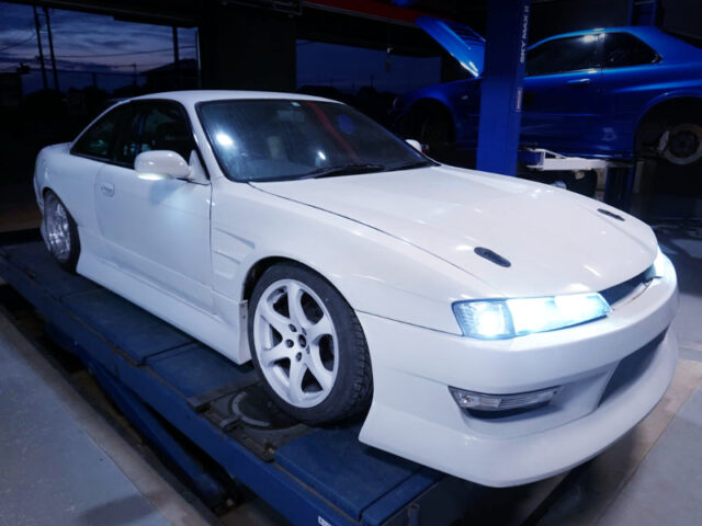 FRONT EXTERIOR of of WIDEBODY S14 SILVIA Ks.