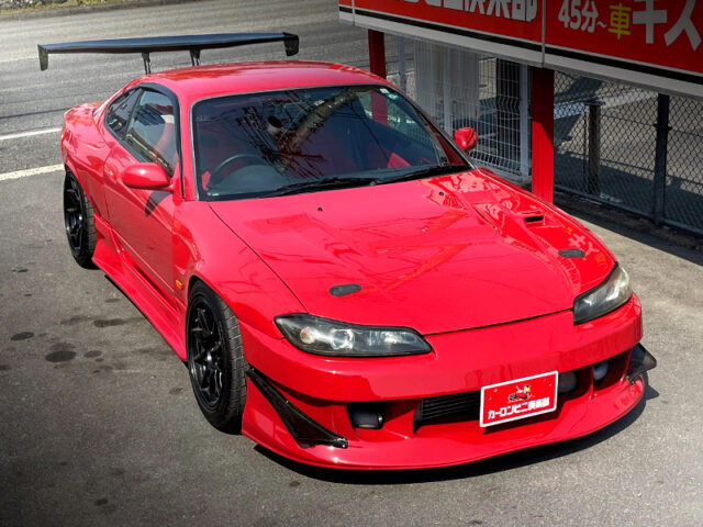 FRONT EXTERIOR of WIDEBODY S15 SILVIA SPEC-R.