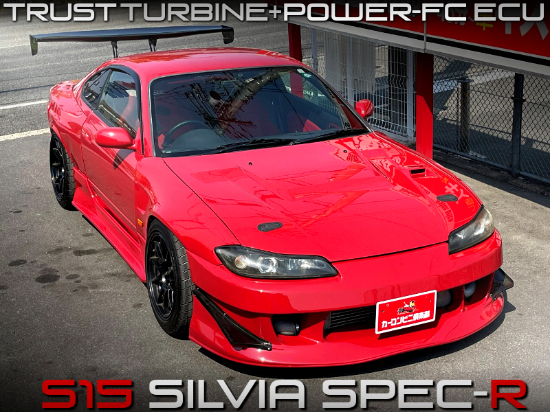 WIDE BODIED, TRUST TURBOCHARGED S15 SILVIA SPEC-R.