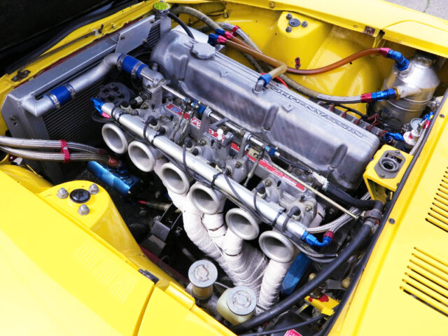 3.1L STROKED L28 With SIX-THROTTLE BODY.
