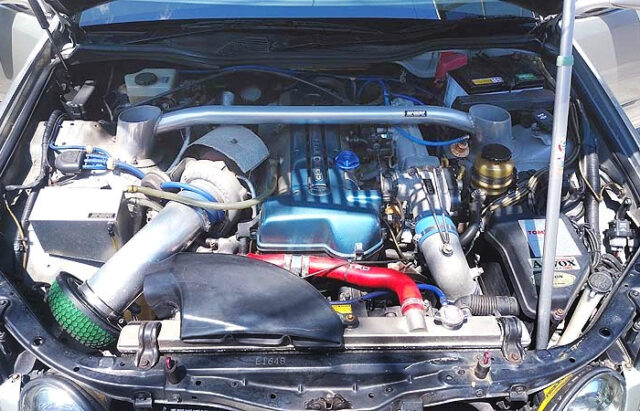 2JZ-GTE With 3.4L KIT and GT3037ProS SINGLE TURBO.