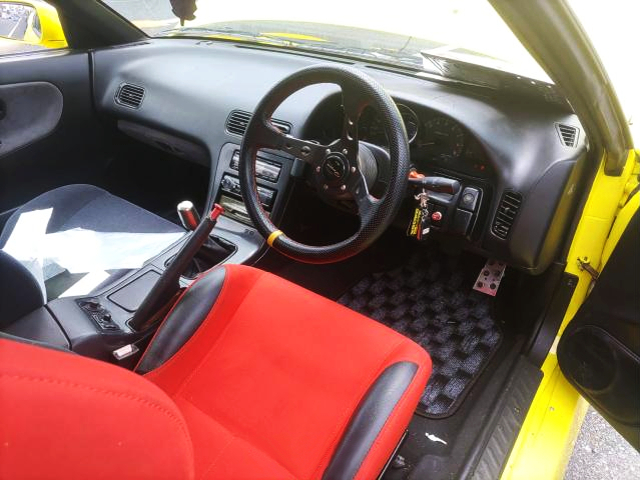 DASHBOARD and STEERING of 180SX.