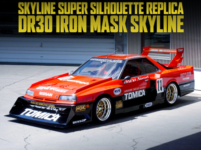 DR30 IRON MASK SKYLINE with SKYLINE SUPER SILHOUETTE REPLICA CONVERSION.