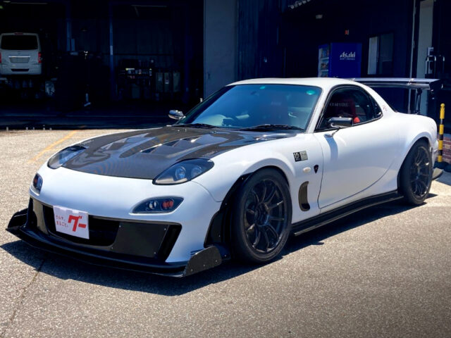 FRONT EXTERIOR of FD3S MAZDA RX-7 SPIRIT R TYPE A.