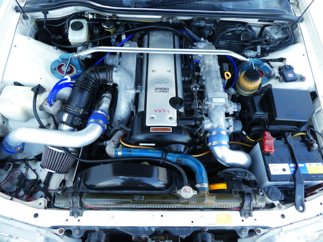 VVT-i 1JZ-GTE With HIGH-FLOW TURBO.