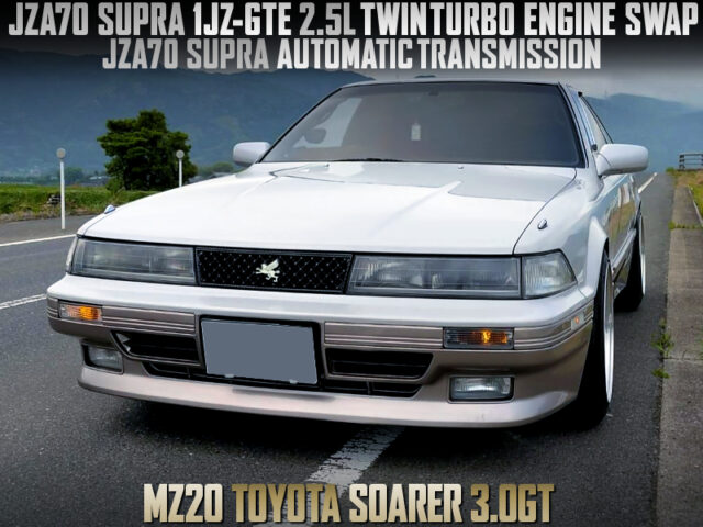 1JZ TWIN TURBO SWAP WITH AT into MZ20 SOARER.