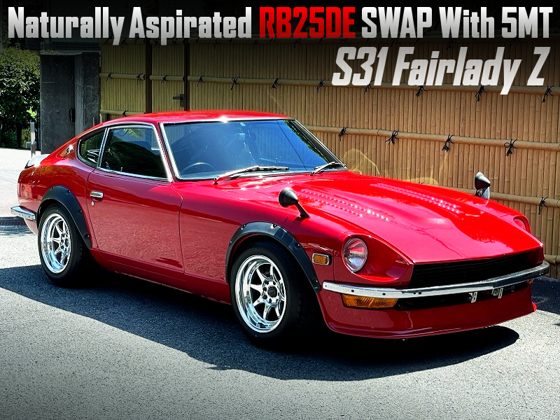 NATURALLY ASPIRATED RB25DE ENGINE SWAP With 5MT into S31 FAIRLADY Z.