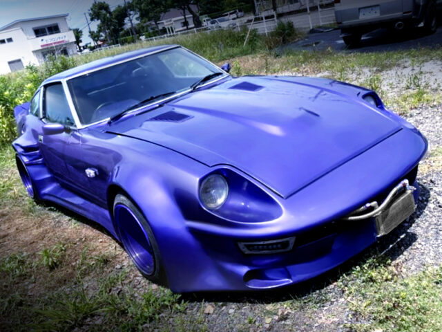 FRONT EXTERIOR of S130 FAIRLADY Z.