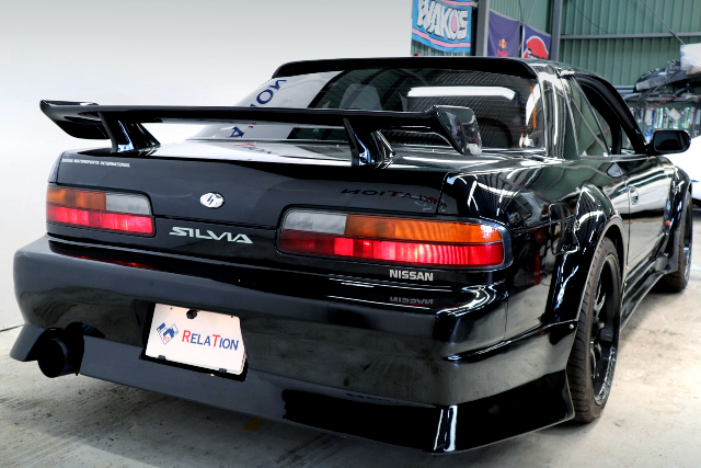 REAR EXTERIOR of WIDE BODIED S13 SILVIA Ks.