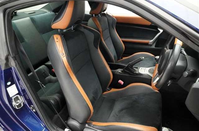 INTERIOR SEATS of ZN6 TOYOTA 86 GT LIMITED.