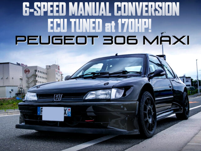 WRC F2 WIDE BODIED, 6-SPEED MANUAL COIVERSION of PEUGEOT 306 MAXI.