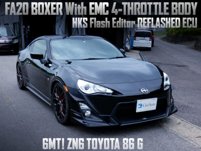 FA20 2.0L BOXER ENGINE With EMC 4-THROTTLE BODY into ZN6 TOYOTA 86 G.