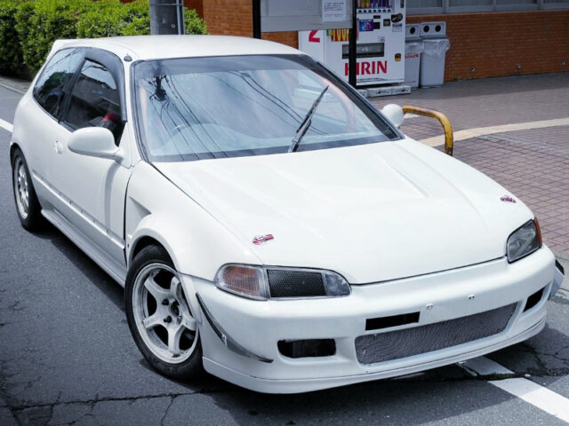 FRONT EXTERIOR of EG4 CIVIC.