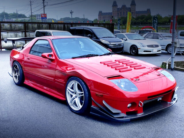 FRONT EXTERIOR of FURIN KAZAN STYLE FC3S RX-7.