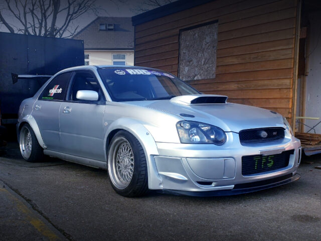 FRONT EXTERIOR of BLOBEYE IMPREZA.