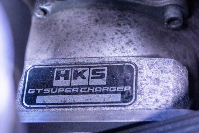 HKS GT SUPERCHARGER.