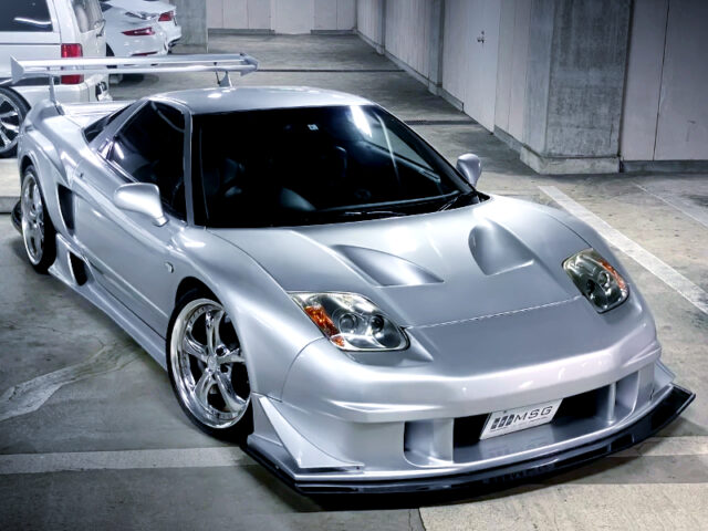 FRONT EXTERIOR of WIDE BODY NA1 HONDA NSX.