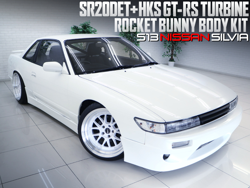 AT to 5MT CONVERSION, SR20DET with HKS GT-RS TURBO into S13 SILVIA.