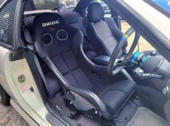 DRIVER'S BRIDE FULL BUCKET SEAT of LATE-MODEL S14 SILVIA.