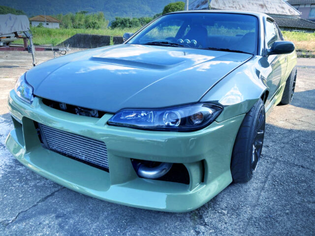 FRONT EXTERIOR of WIDEBODY S15 SILVIA.