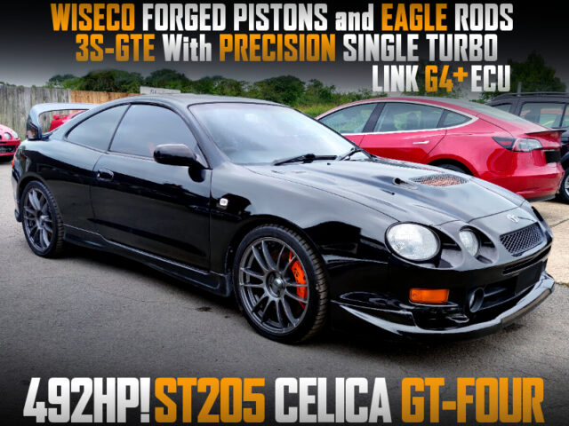 3S-GTE With PRECISION TURBO into ST205 CELICA GT4.