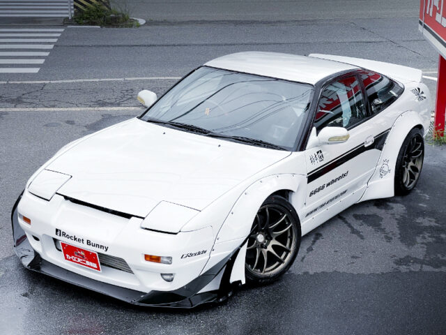 FRONT EXTERIOR of ROCKET BUNNY 180SX TYPE-R.
