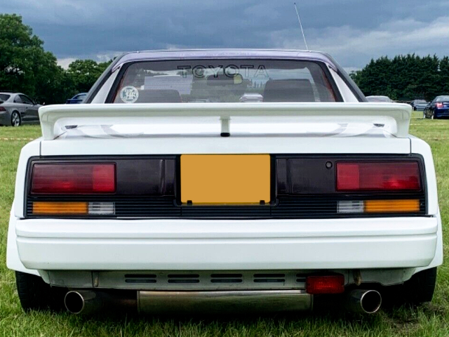 REAR EXTERIOR of AW11 MR2.