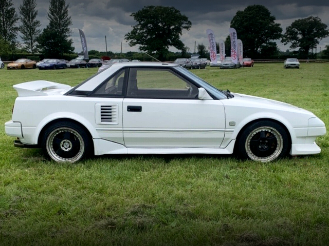 RIGHT-SIDE EXTERIOR of AW11 MR2.
