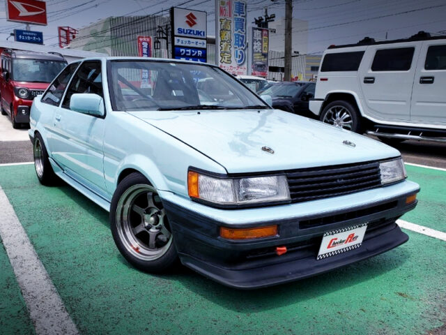 FRONT EXTERIOR of AE86 LEVIN GT.