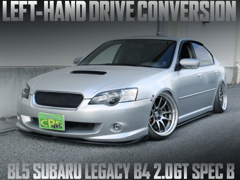 BL5 LEGACY B4 with LEFT HAND DRIVE CONVERSION.