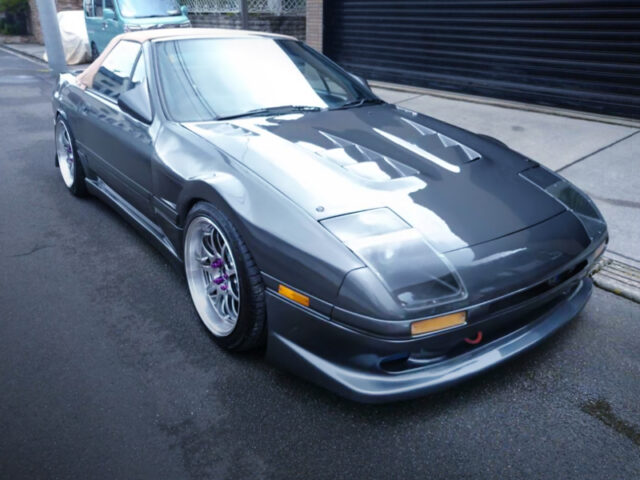 FRONT EXTERIOR of FC3C RX-7 CONVERTIBLE.