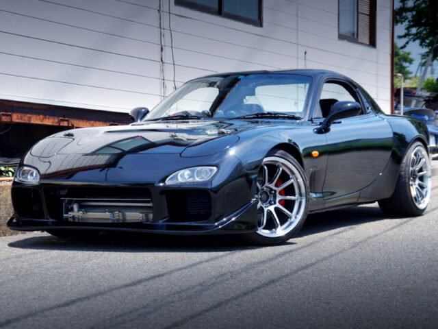 FRONT EXTERIOR of WIDEBODY FD3S RX-7.