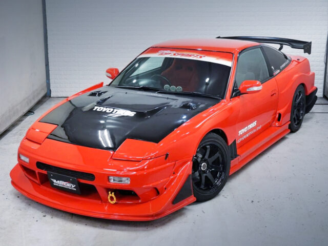 FRONT EXTERIOR of GP-SPORTS DEMO CAR 180SX.