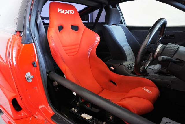 DRIVER'S RECARO SEAT of GP-SPORTS DEMO CAR 180SX
